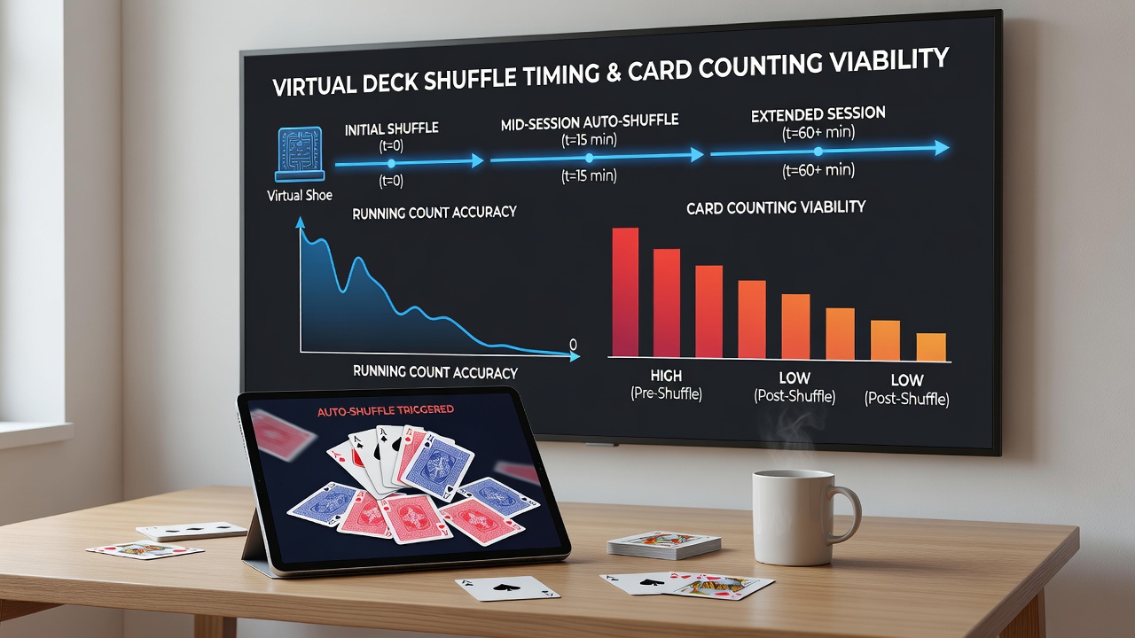 Analyse von Shuffle-Timing in mobilen Blackjack-Apps
